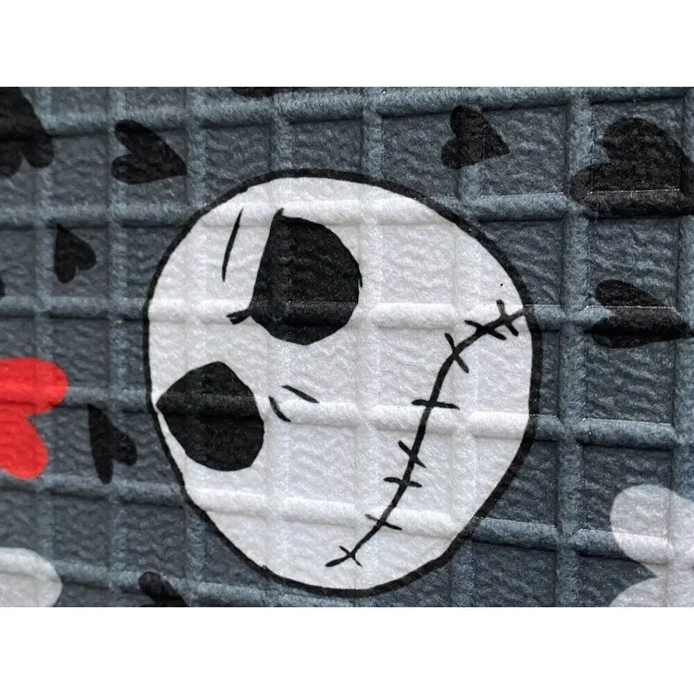 Nightmare Before Christmas Jack Skellington Valentines Rubber Outdoor Mat 18x30”